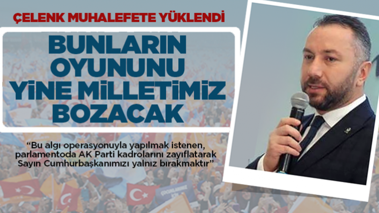 Bunların oyununu yine milletimiz bozacak