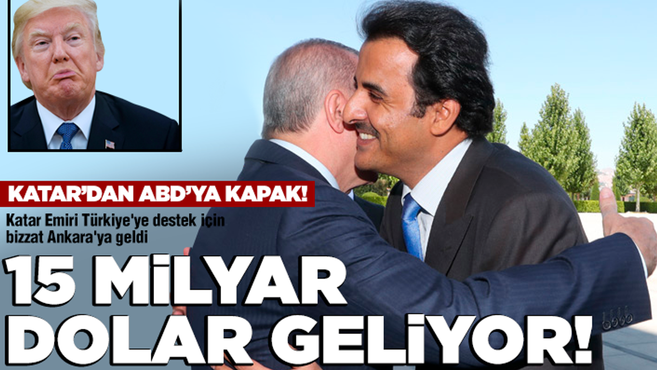 Katar'dan ABD'ye kapak!