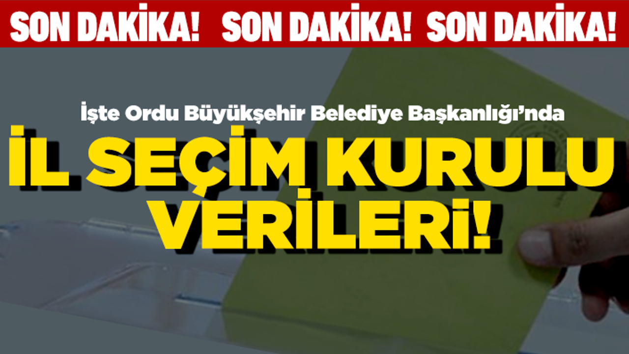 İşte Büyükşehir Belediye seçimlerindeki son durum!