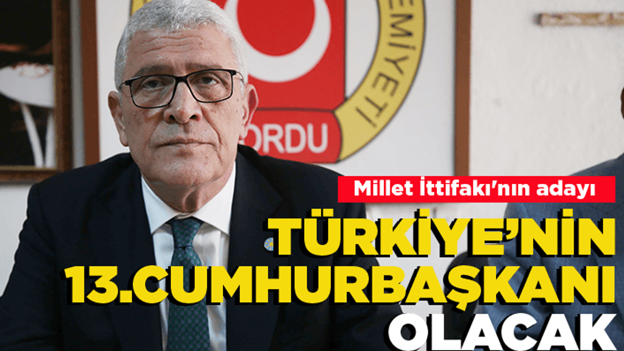 İYİ Partili Dervişoğlu memleketi Ordu'da