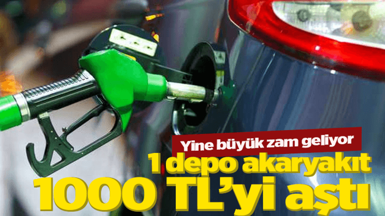 Benzin ve otogaza büyük zam geliyor!