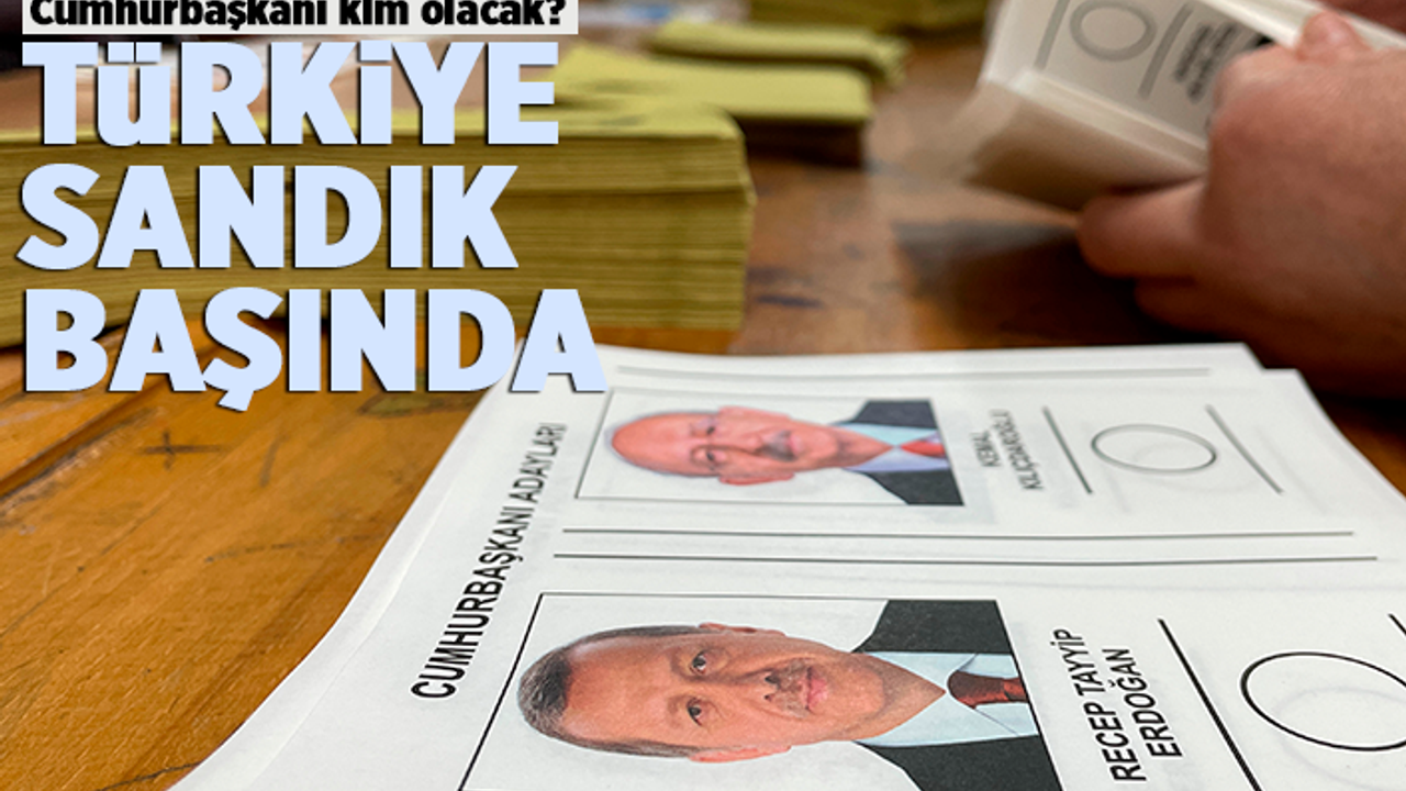 Türkiye, ikinci tur oylaması için sandık başında