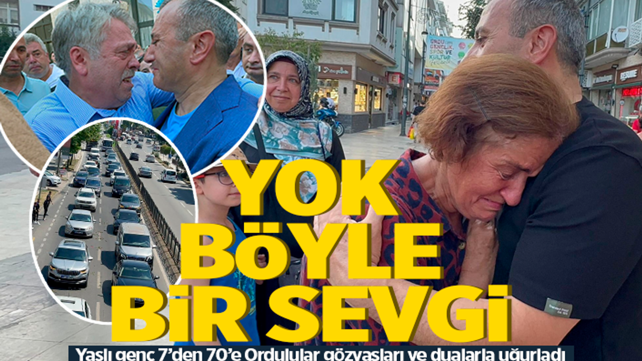 Ordulular Vali Tuncay Sonel'i gözyaşlarıyla uğurladı