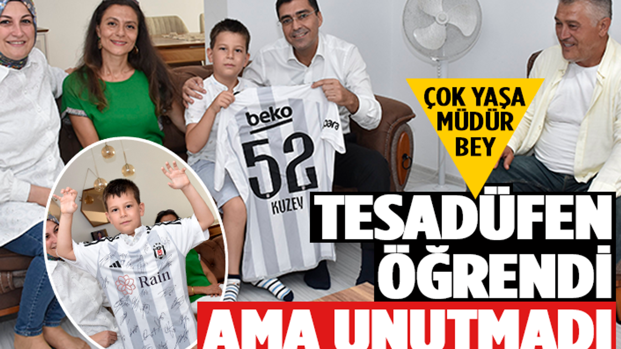 Tesadüfen öğrendi, şehit kardeşini unutmadı