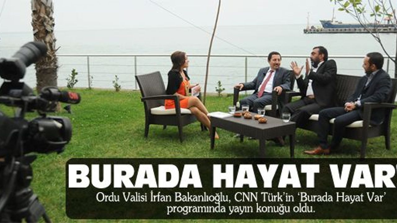 Ordu'da hayat var! CNN Türk ekibi Ordu çekimlerini tamamladı!