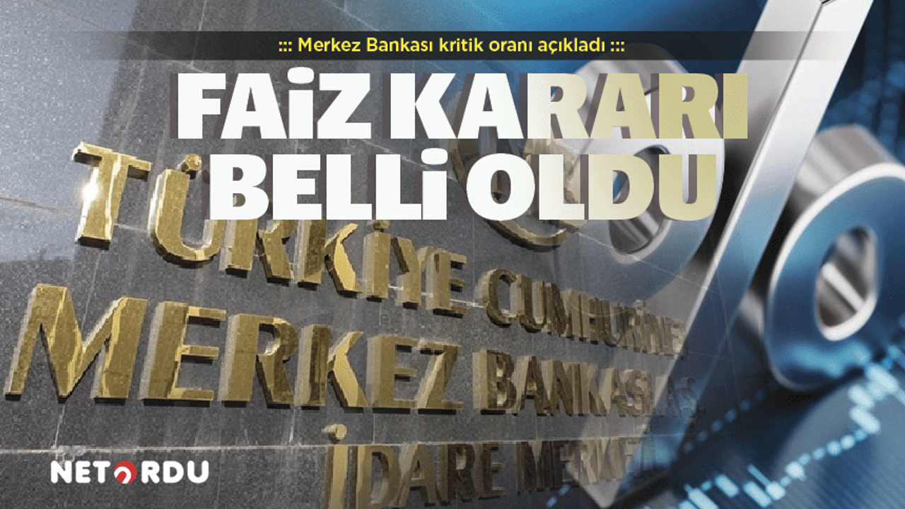Merkez Bankası politika faizini yüzde 40'a yükseltti