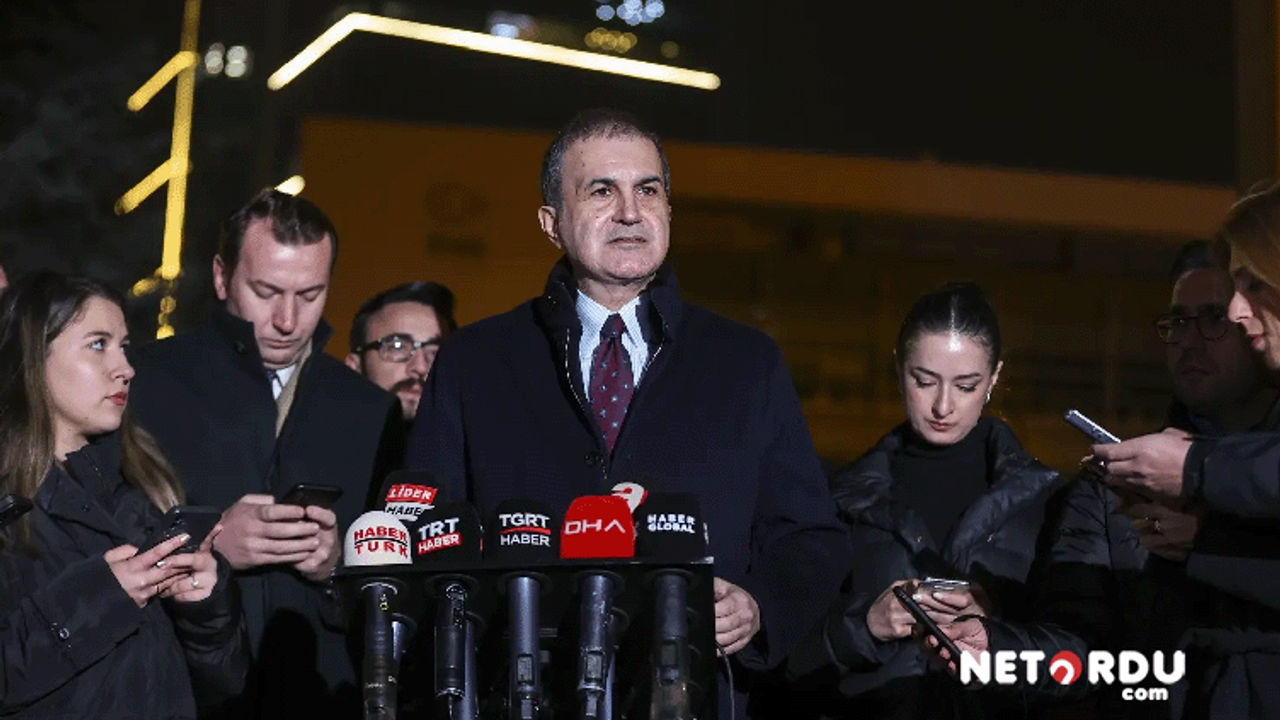 AK Parti Sözcüsü Ömer Çelik'ten 'revizyon' açıklaması