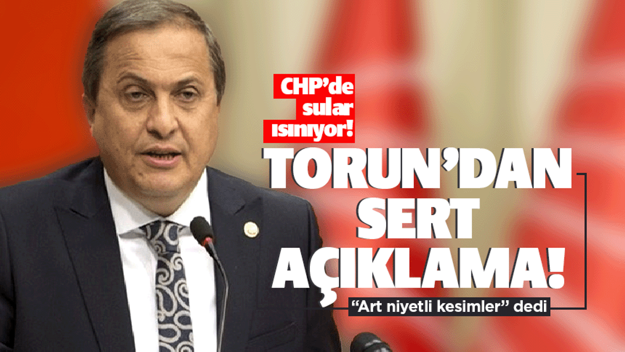 CHP'li Seyit Torun'dan seçim öncesi sert açıklama