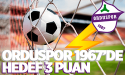 Orduspor 1967'de hedef 3 puan