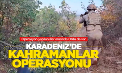 Ordu ve Giresun kırsallarında terör operasyonu!