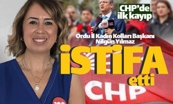 CHP'de Ordu İl Kadın Kolları Başkanı istifa etti