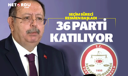 YSK açıkladı seçimlere 36 parti katılıyor