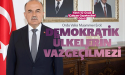 Vali Erol'dan 'Çalışan Gazeteciler Günü' mesajı