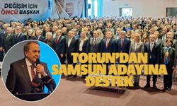 CHP'li Torun komşu adaya destek için Samsun'a gitti