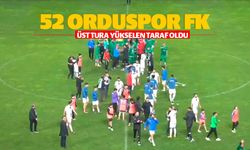 52 Orduspor FK bir üst tura çıkan taraf oldu