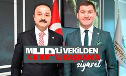 MHP'li milletvekilinden CHP'li Başkan'a ziyaret