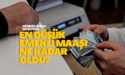 En düşük emekli maaşı ne kadar oldu?