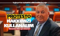 Cemal Enginyurt'tan milletvekillerine protesto çağrısı