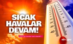 Hava sıcaklıkları haftasonuna kadar aynı olacak