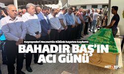 Altınordu Başkan Yardımcısı Bahadır Baş'ın acı günü