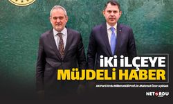 Özer'den Ünye ve Çaybaşı ilçelerine müjdeli haber