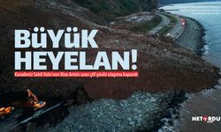 Artvin-Rize karayolu çift yönlü ulaşıma kapandı