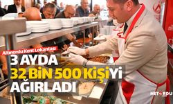 Kent Lokantası 3 ayda 32 bin kişiyi ağırladı