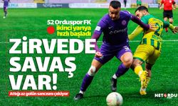 52 Orduspor FK attığı az gollerin sancısını çekiyor