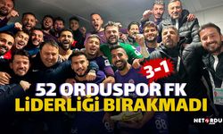 52 Orduspor FK liderliği kaptırmadı