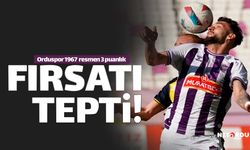 Orduspor 1967 büyük bir avantaj kaybetti