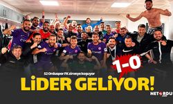 52 Orduspor FK tırmanmaya devam ediyor