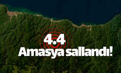 Amasya'da 4.4 ve 4.2'lik deprem meydana geldi