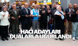 Hacı adayları Ordu'dan dualarla uğurlandı