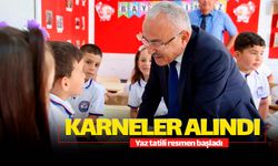 Karneler alındı yaz tatili resmen başladı