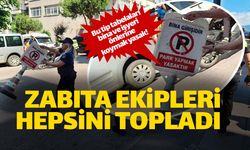 OBB zabıta ekiplerinden 'kaldırım' temizliği