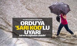 Ordu, Giresun ve Trabzon'a 'sarı' kodlu uyarı