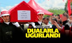 Ordulular Şehit Kani Obi'yi dualarla uğurladı