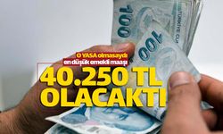 O yasa olmasaydı en düşük maaş 40 bin TL olacaktı