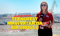 Özge Bacaksız "TEKNOFEST Mavi Vatan" ekibinde görev aldı