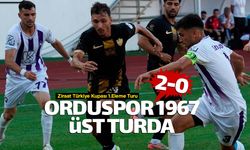 Orduspor 1967 bir üst tura yükseldi