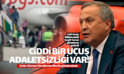 Torun: "Ordu-Giresun Havalimanı kaderine terk edilemez"