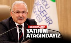 Başkan Güler: "Borç batağında değil yatırım atağındayız"