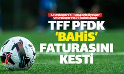 PFDK Ordu'daki 'bahisçi' futbolcuların cezasını kesti
