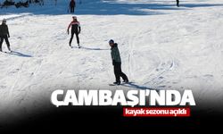 Çambaşı Kayak Merkezi'nde kayak sezonu açıldı