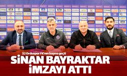 Sinan Bayraktar, 52 Orduspor FK'ya imzayı attı