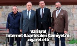 Ordu Valisi Erol'dan İGD'ye ziyaret