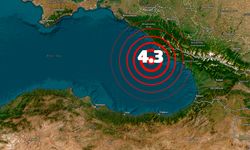 Karadeniz'de 4.3'lük deprem meydana geldi