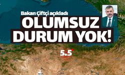 İçişleri Bakanı Çiftçi: "Olumsuz bir durum yok"