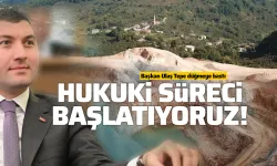 Başkan Ulaş Tepe: "Hukuki süreci başlatıyoruz"