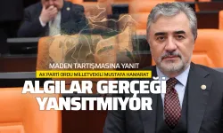 Mustafa Hamarat: "Algılar Gerçeği Yansıtmıyor”
